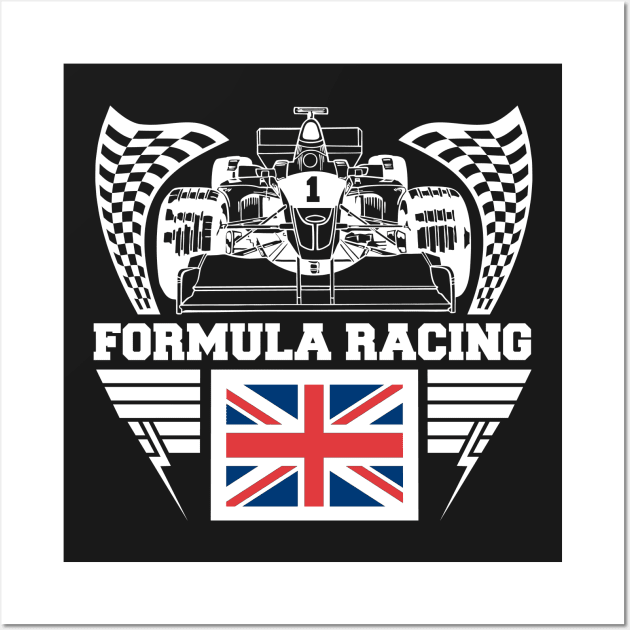British Formula Racing Wall Art by RadStar